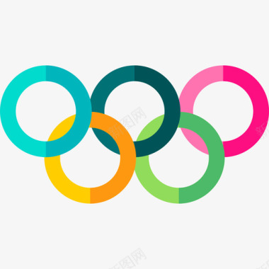 运动足球奥运会冬季运动9平图标图标