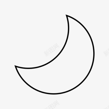 月球阿波罗夜晚图标图标