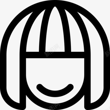 城堡派对假发服装派对6直系图标图标