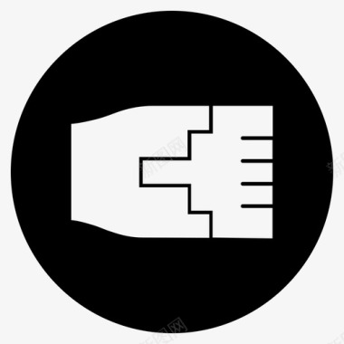 人像正面局域网电缆通信设备连接器图标图标