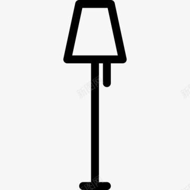 灯具室内家具2线性图标图标