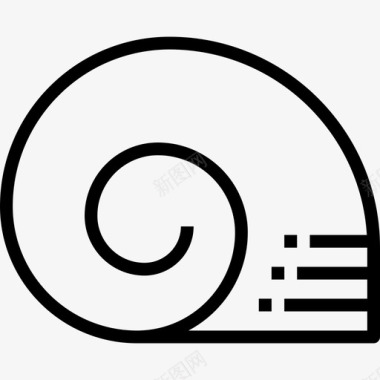 蜗牛可爱的维京人游戏2直线图标图标