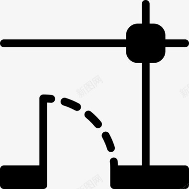 立体数字11建筑平面图蓝图图标图标