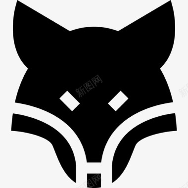 狐狸狐狸野生动物6填充图标图标