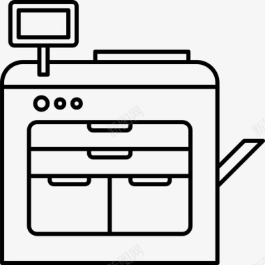 m20复印机设备20线路128px图标图标