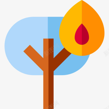 树免抠素材树消防队9号公寓图标图标
