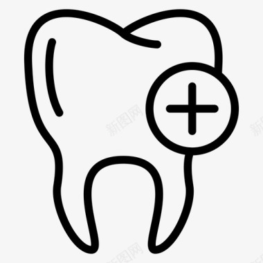 牙齿护理牙科检查护理牙医图标图标