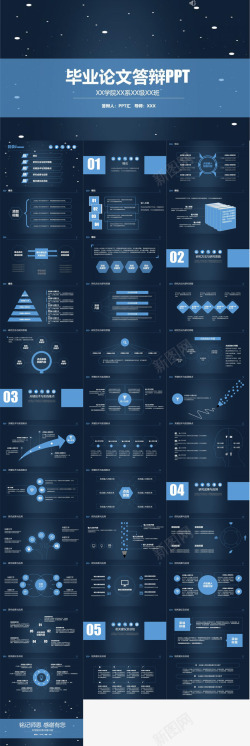 PPT毕业答辩学生毕业专业论文学术答辩