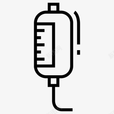 内膜袋血清输血滴管图标图标