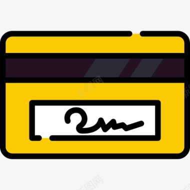 线性信用卡whatsapp3线性颜色图标图标