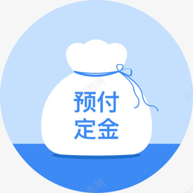 背景说明多色ico_order02_pre_paid图标