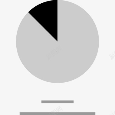 饼图图表和图表8扁平图标图标