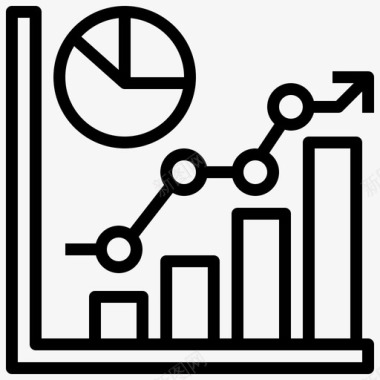 条形矢量分析条形图搜索引擎优化和网络图标图标