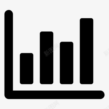 辅助图形条形图分析仪表板图标图标