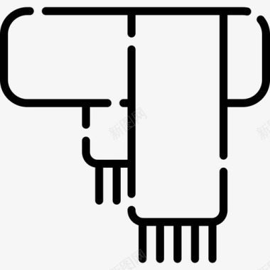 纹围巾秋22直纹图标图标