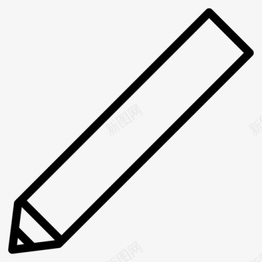 铅笔教育办公用品图标图标