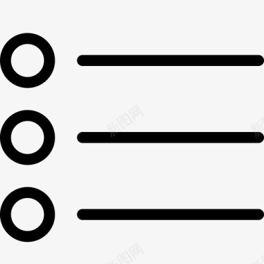 点赞图标列表项目符号列表检查表图标图标