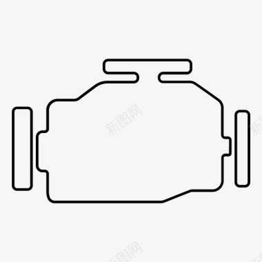 浴霸灯发动机发动机灯发动机指示灯图标图标