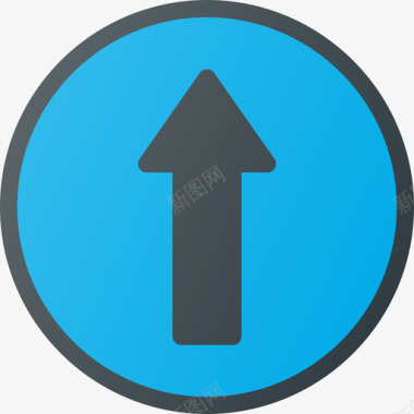 路标前方交通路标线条颜色图标图标