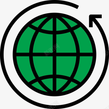 世界各地的服务网点世界各地旅游91线性颜色图标图标