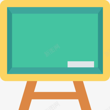 黑板学校教育2平面图图标图标