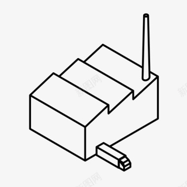 工业企业画册工厂企业工业图标图标