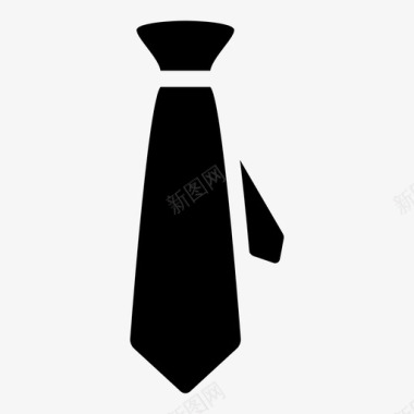 领带西装电影摄影机音响铃铛领带图标图标