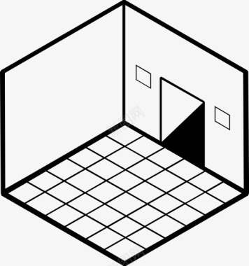 办公室房间牌办公室桌子地板图标图标