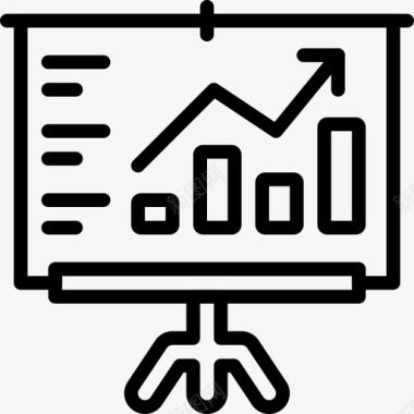 矢量报表财务报表公司工作图标图标