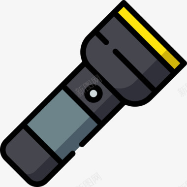 手电筒手电筒whatsapp3线型颜色图标图标