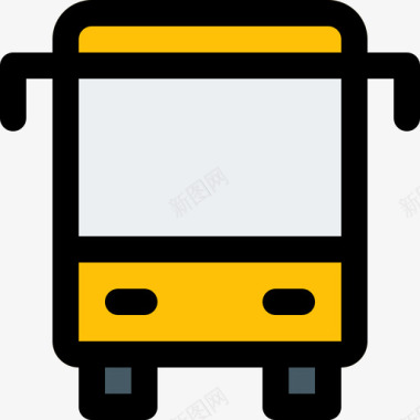 公交地铁标识公交47路线颜色图标图标