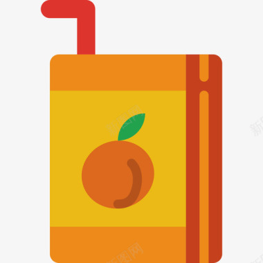 80平果汁橙汁图标图标