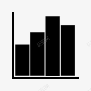 矢量报表图表业务数据图标图标