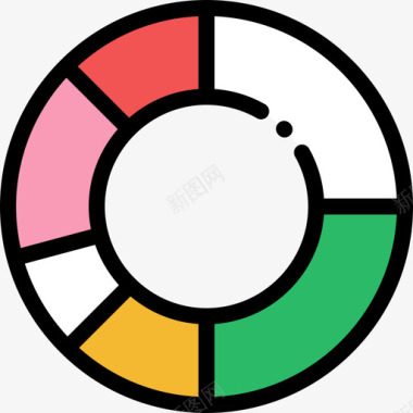 支付宝信息图饼图信息图元素线颜色图标图标