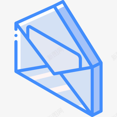 蓝色科技邮件邮件邮件16蓝色图标图标