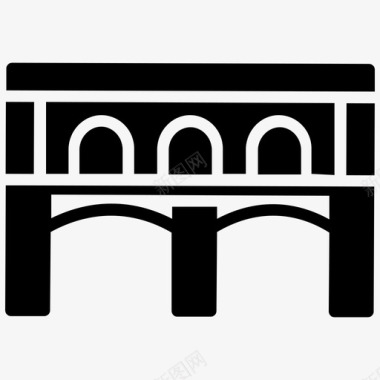旧桥吊桥意大利桥图标图标