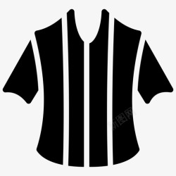 篮球制服裁判员球衣裁判员衬衫裁判员制服图标高清图片