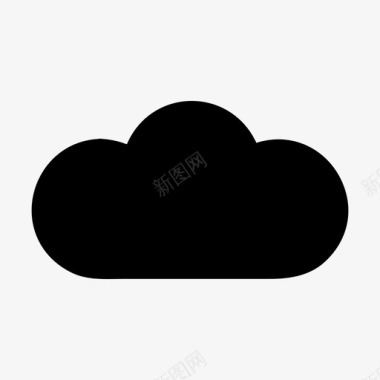 云覆盖天空图标图标