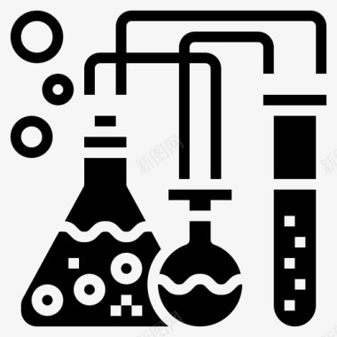 化学科学测试图标图标