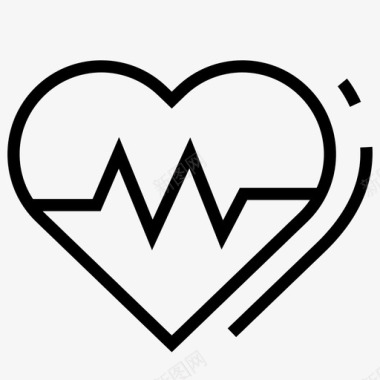 心脏图心脏图图像心跳图标图标