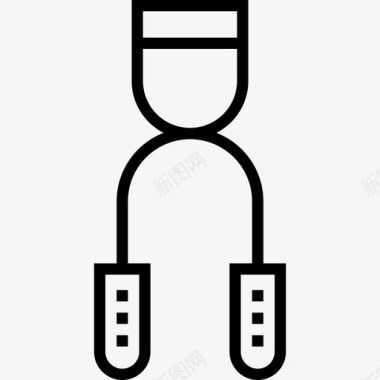 睫毛睫毛卷发器美发9直线型图标图标