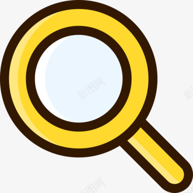 搜索搜索移动应用程序5线性颜色图标图标