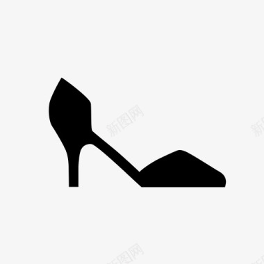 鞋女拖鞋图标图标