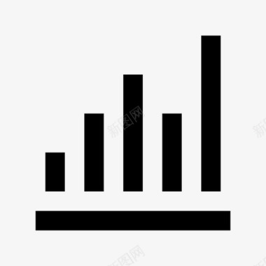 横向条形图条形图售出搜索引擎优化图图标图标