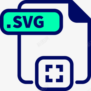 SVG文件格式Svg文件24绿色阴影图标图标