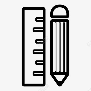 办公室一角图标学校办公室铅笔图标图标