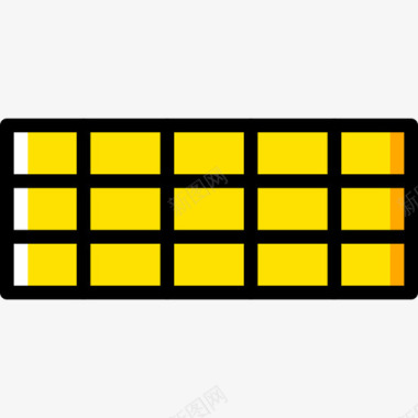 网格33号黄色图标图标