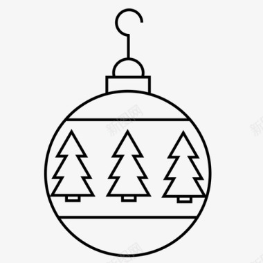 采购产品树条纹装饰品树条纹装饰品圣诞节图标图标