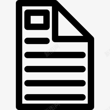 编辑文件文本编辑器25线性图标图标