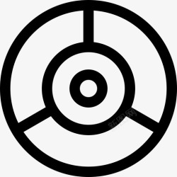 照片调色调色板照片编辑工具10线性图标高清图片